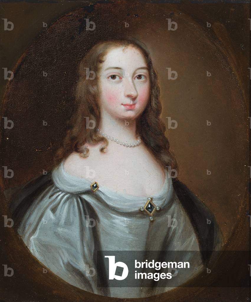 Porträt von Abigail Stephens, Lady Harley (Öl auf Papier)