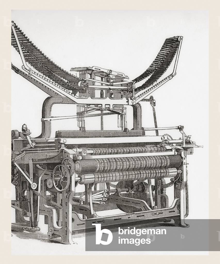 Telaio spaziale da 37 pollici di Dickinson Reed, tratto da «The National Encyclopedia: A Dictionary of Univers
