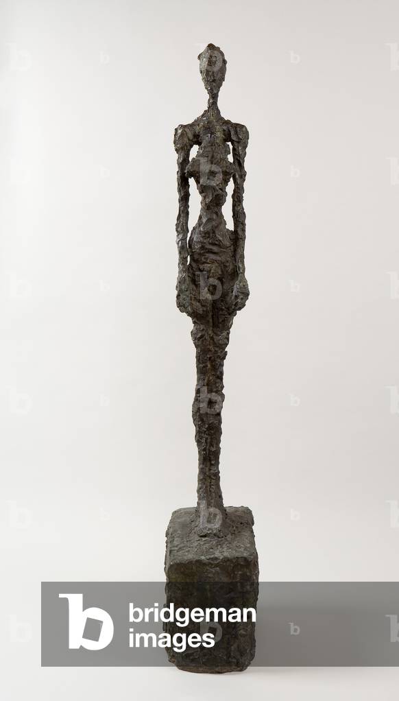 Image of Sculpture depicting Standing Woman, 1957 by Alberto Giacometti