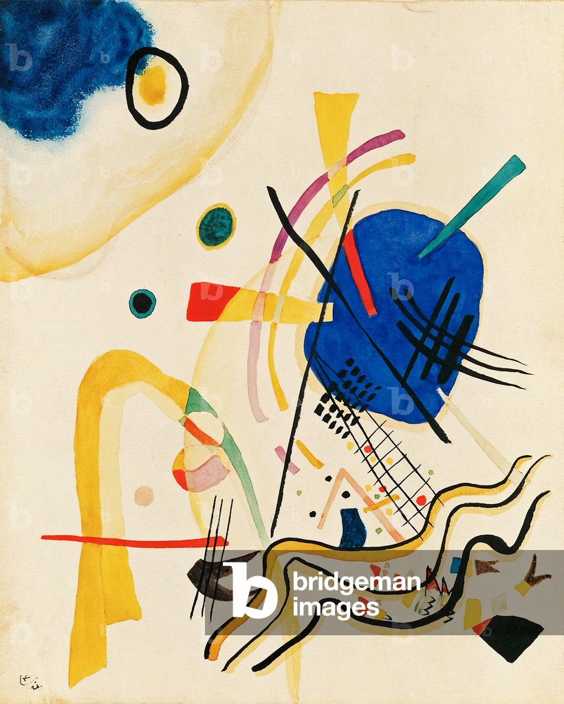 Image of Painting depicting Without title by Wassily Kandinsky