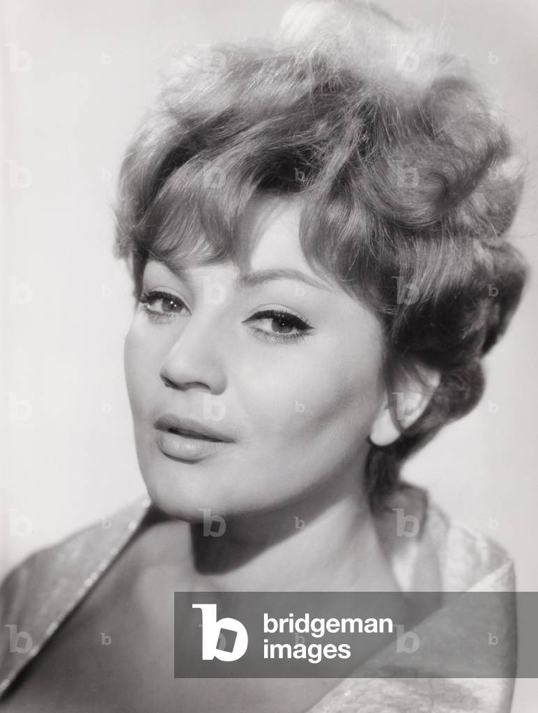 "Österreichische Schauspielerin und Radiomoderatorin Louise Martini" 1960
