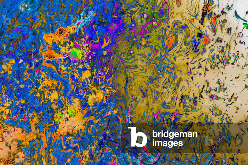 Modelli artistici marmorizzati astratti turchi tradizionali ottomani come sfondo