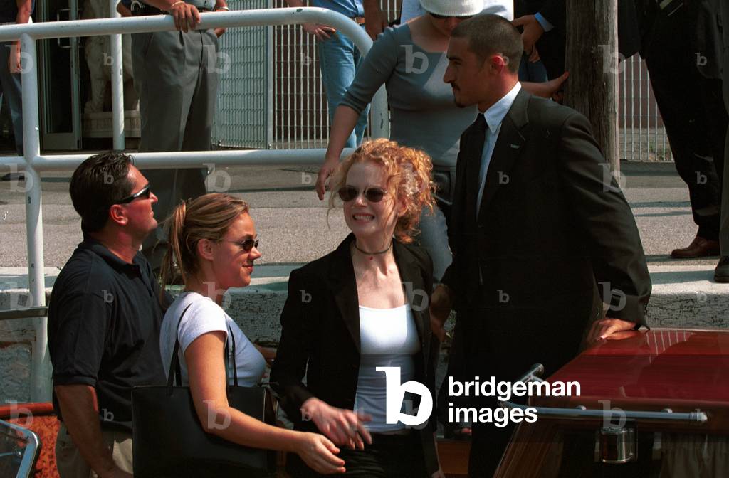 Venezia, 58. Mostra Internazionale d'Arte Cinematografica, l'attrice Nicole Kidman, 2001 (foto)