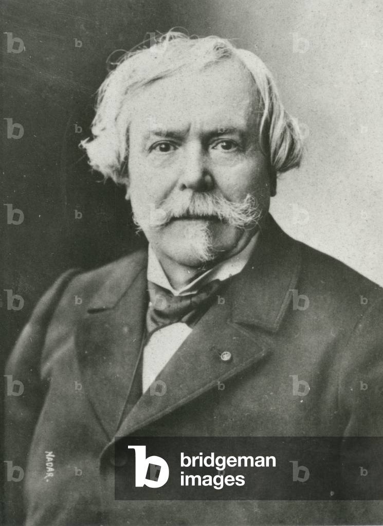 Porträt von Edmond de Goncourt