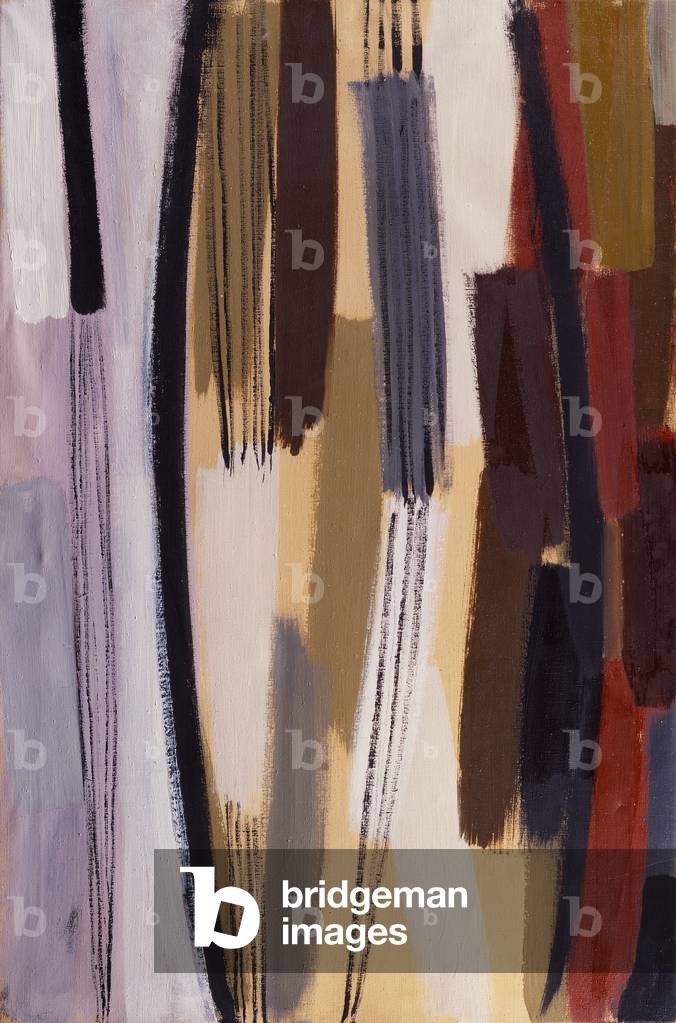 Verticles, 1959 (olio su tela)
