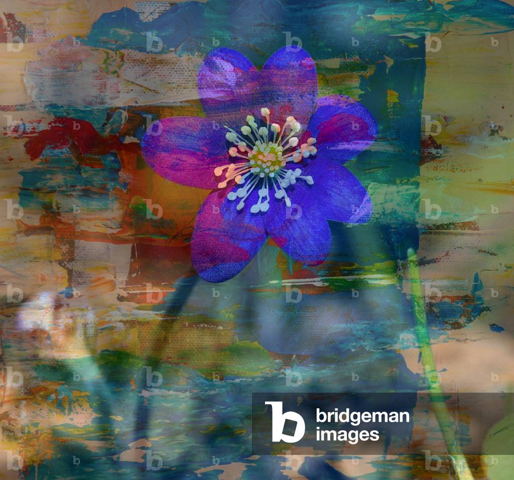 "Blaue Note II" 2019 von Alex Caminker