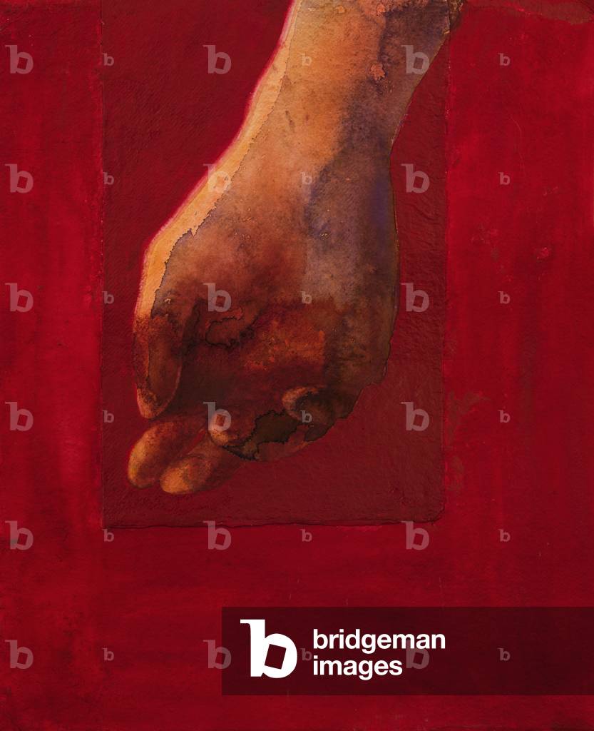 Immagine di Disegno "Mano rossa" 2020 di Graham Dean