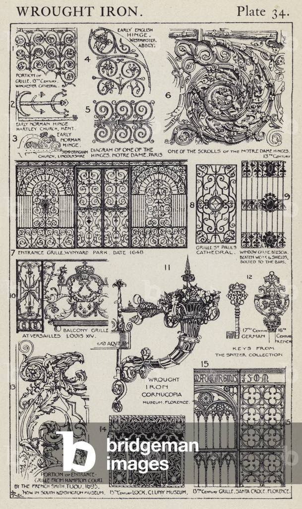 Fer forgé (litho)
