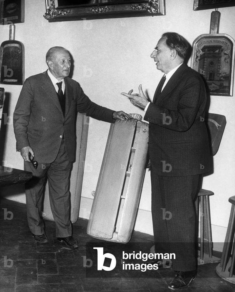 Immagine di Fotografia "Professor Pagliai e Presidente Giacomo"
