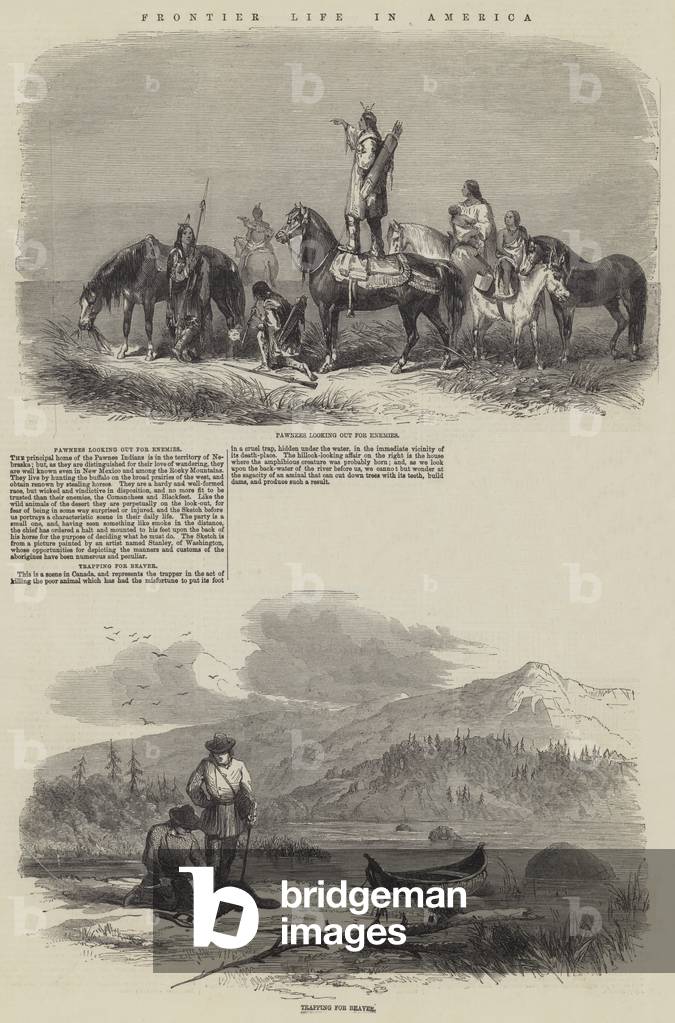 Frontier Life in America (incisione)