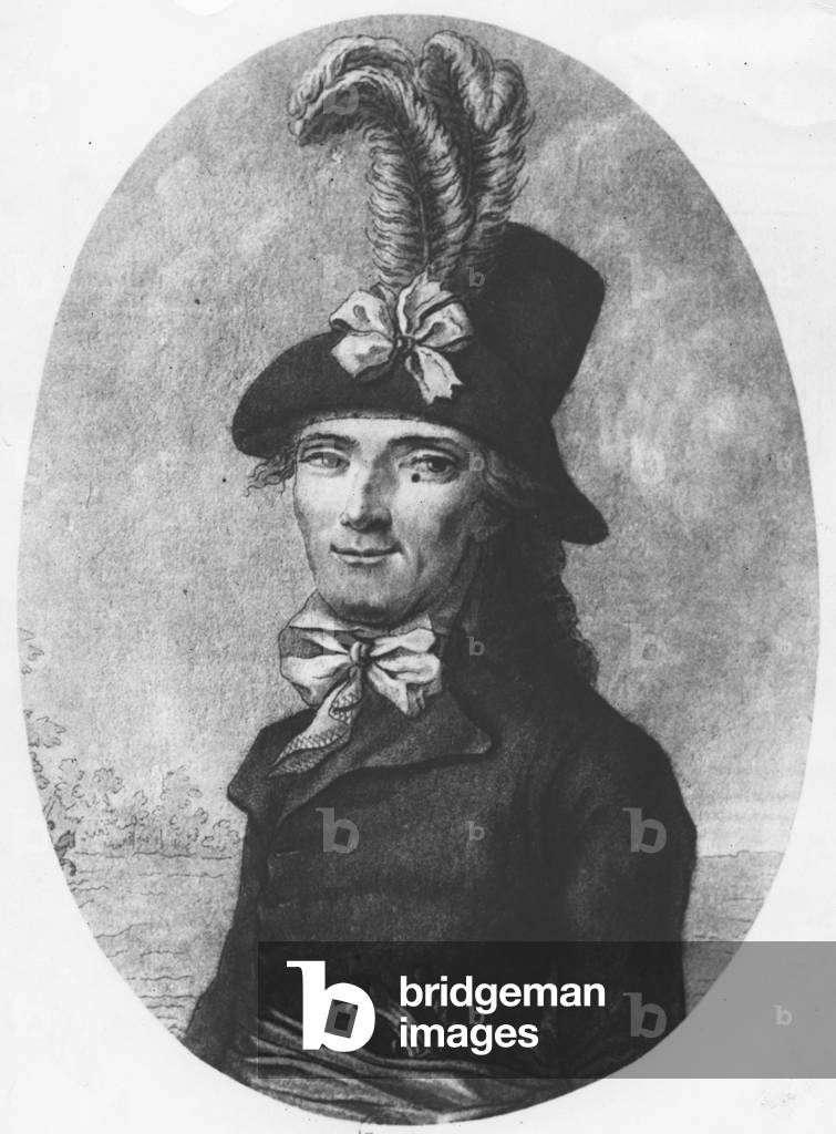 "Jean-Nicolas Stofflet intorno al 1751 1796 capo vendeen" 1701, b/w