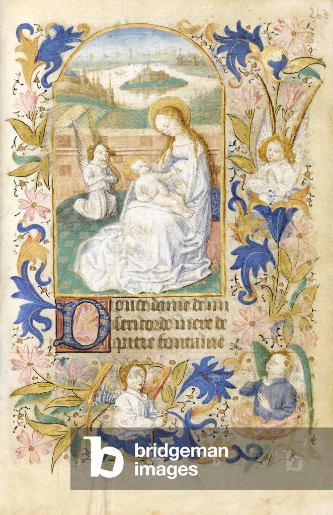 "MS 39-1950 f.263r Die Anbetung", 1464 von French School