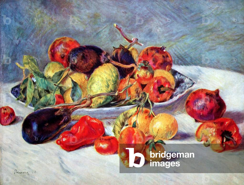 Immagine di Dipinto "Frutti del Midi" 1850 di Pierre Auguste Renoir