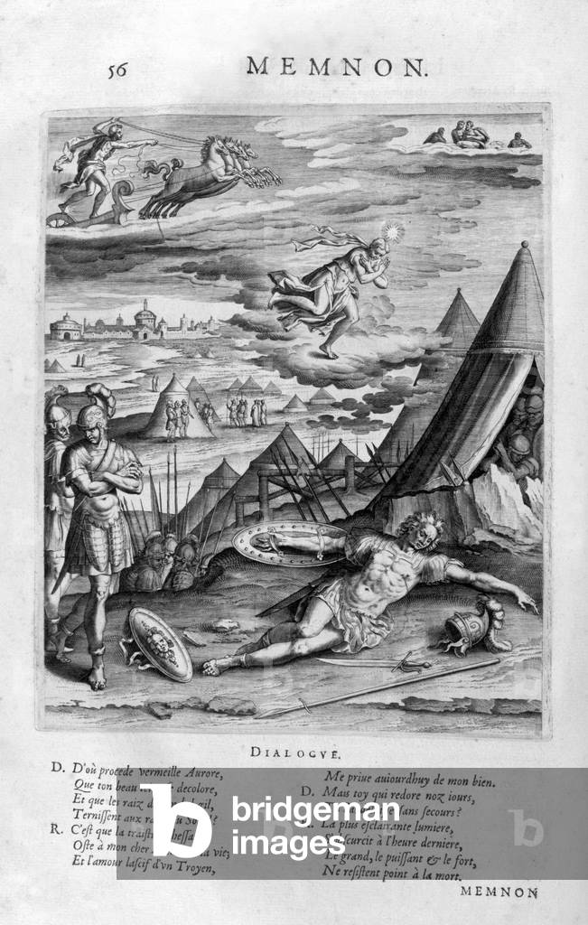 Memnon, 1615 (engraving)