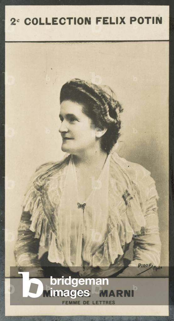 Bild von Druck "Madame Jeanne Marni" von European Photographer, b/w