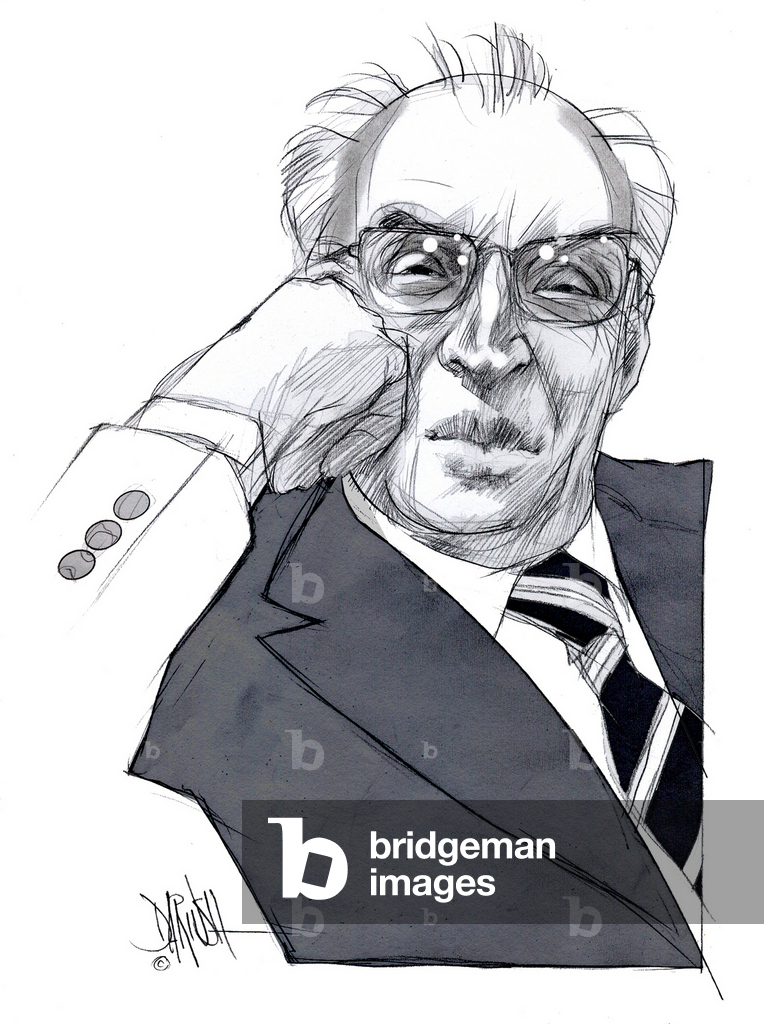 Image of Drawing depicting Piero Chiara 2006 by Dariush Radpour