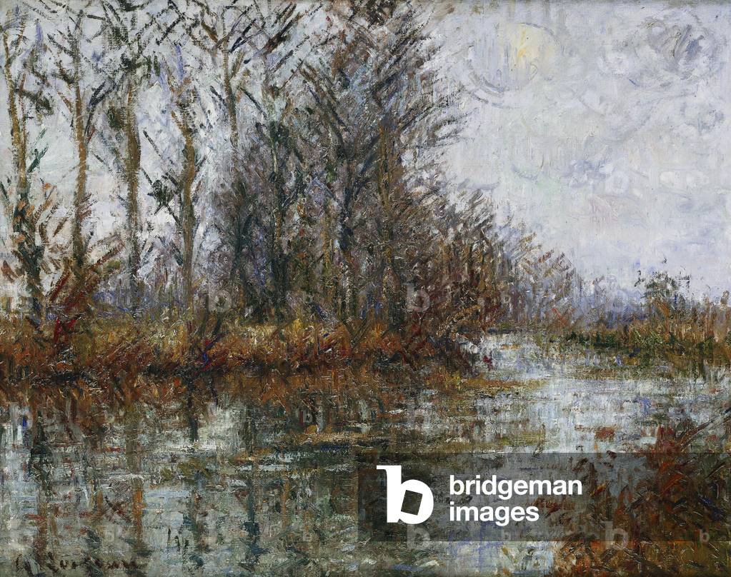 Turn of the Eure; Tournant de l'Eure, (öl auf leinwand)