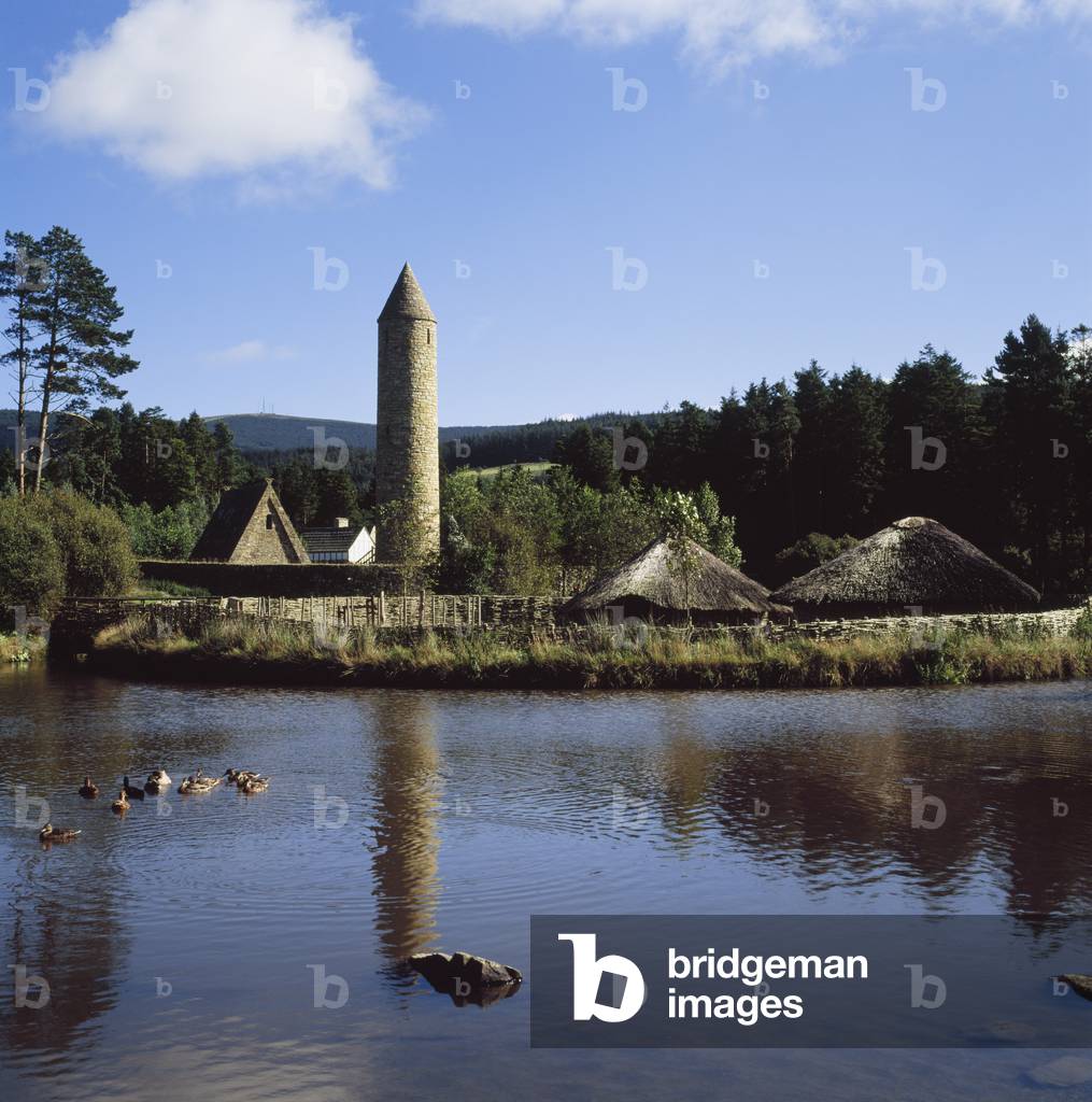 Image of The Ulster History Park, Omagh, Co Tyrone, Crannog With A