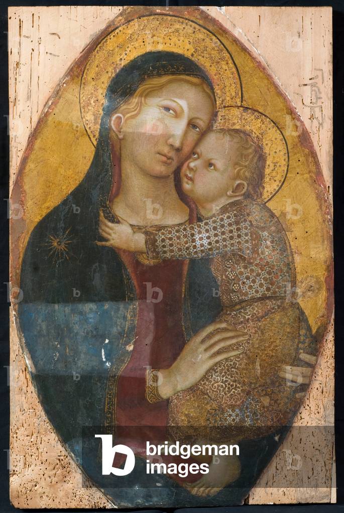 Immagine di Dipinto "Madonna con Gesù Bambino" 1350 di Lippo Vanni