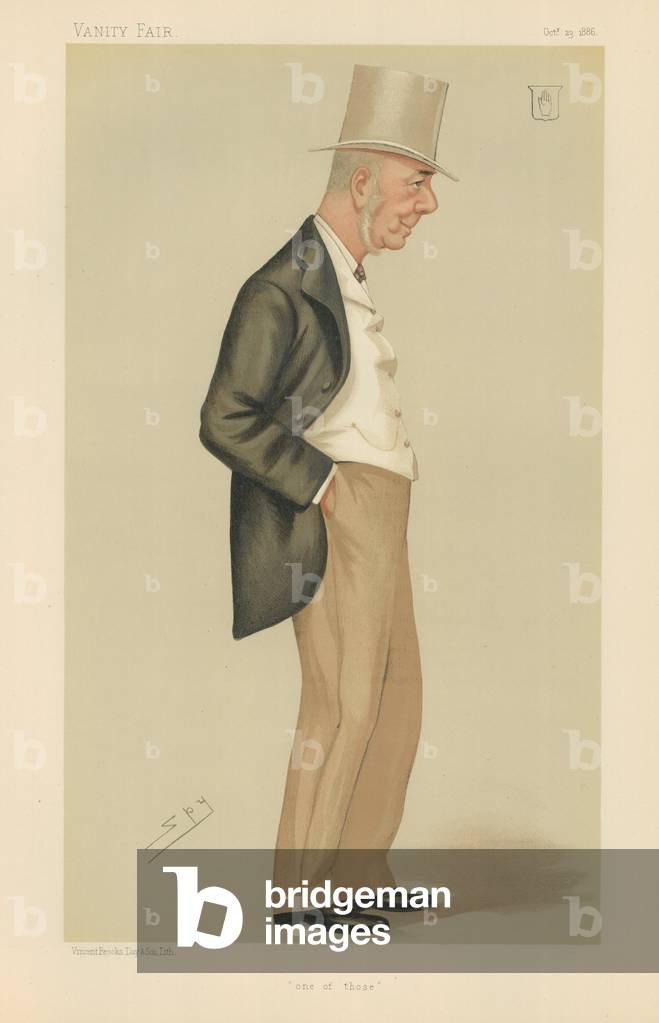 Sir William Barttelot Barttelot (Farblitho)