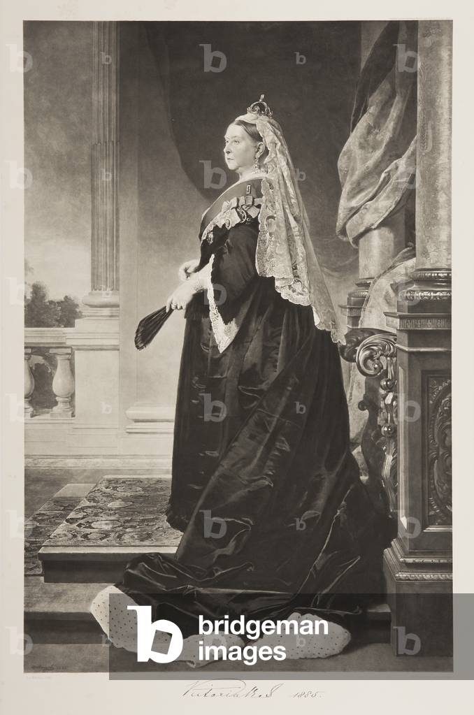 Queen Victoria by Franz Hanfstängl