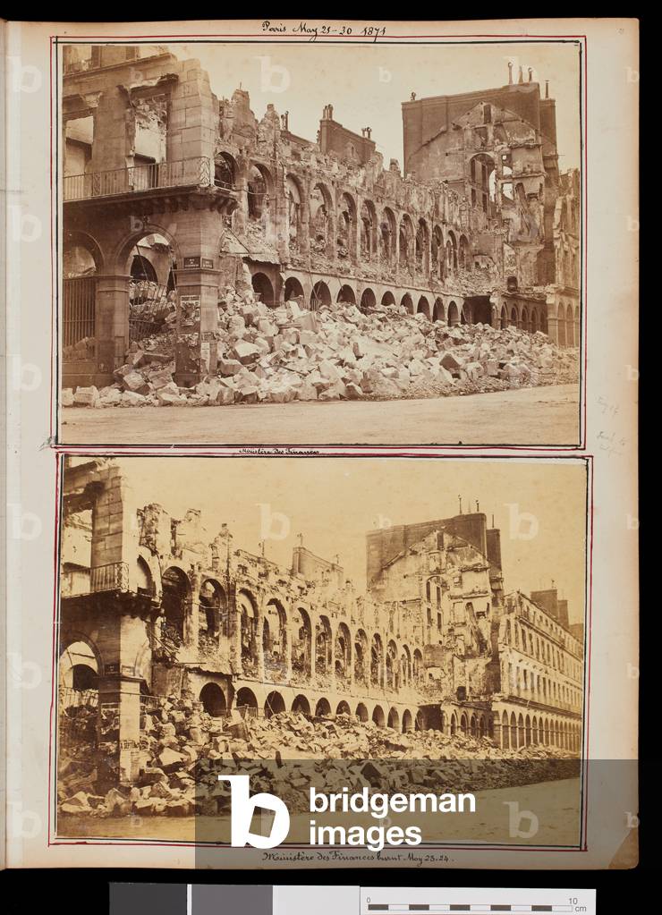 Ministero delle Finanze, 1871 (fotografia)