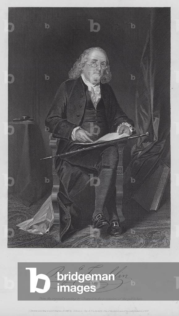 Benjamin Franklin (Gravur)