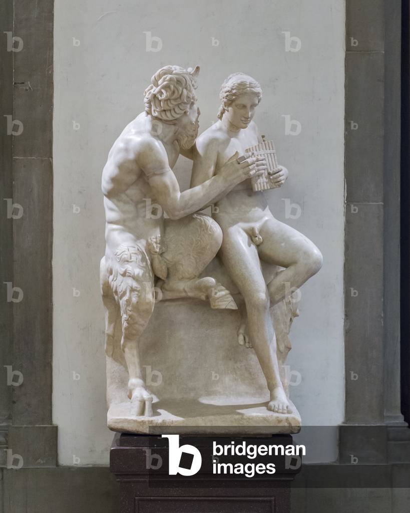 Gruppe von Pan und Daphnis, 2. Jahrhundert (Marmor)