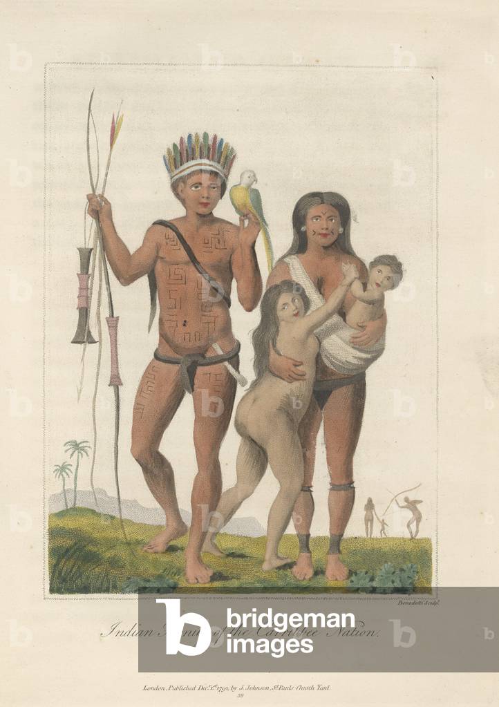 Indian family of the Carribbee nation.