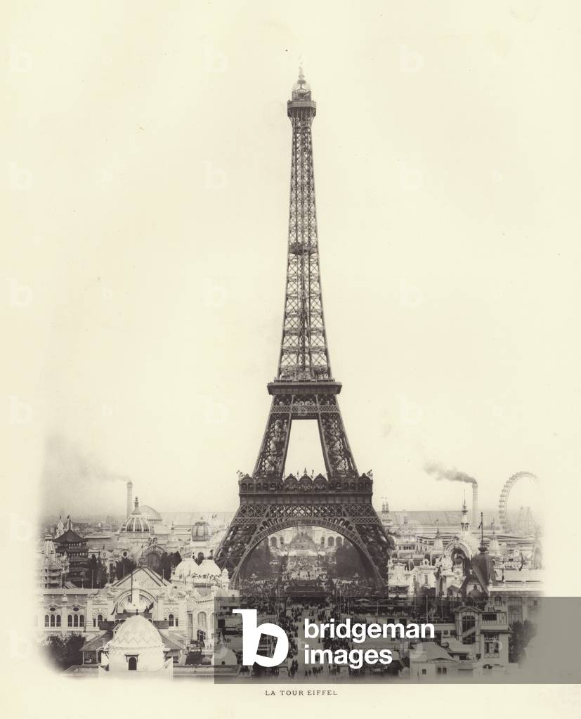 Parigi: La Tour Eiffel (foto in b/n)