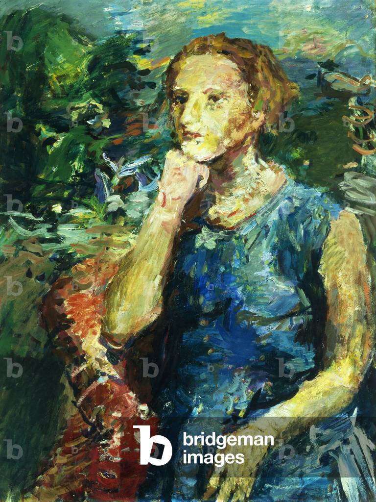 Image de Peinture représentant Portrait de Annie Knize, 1934-35 par Oskar Kokoschka