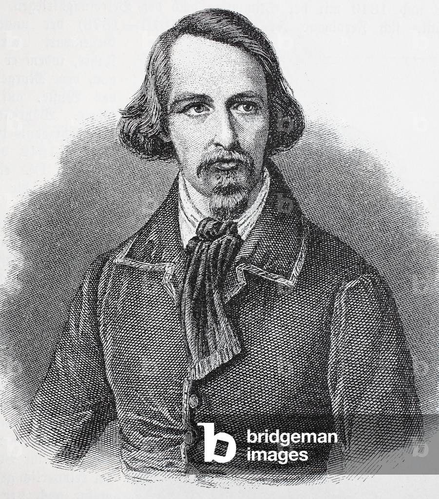 Emanuel von Geibel (17. Oktober 1815) (6. April 1884), deutscher Dichter und Dramatiker, Historisch