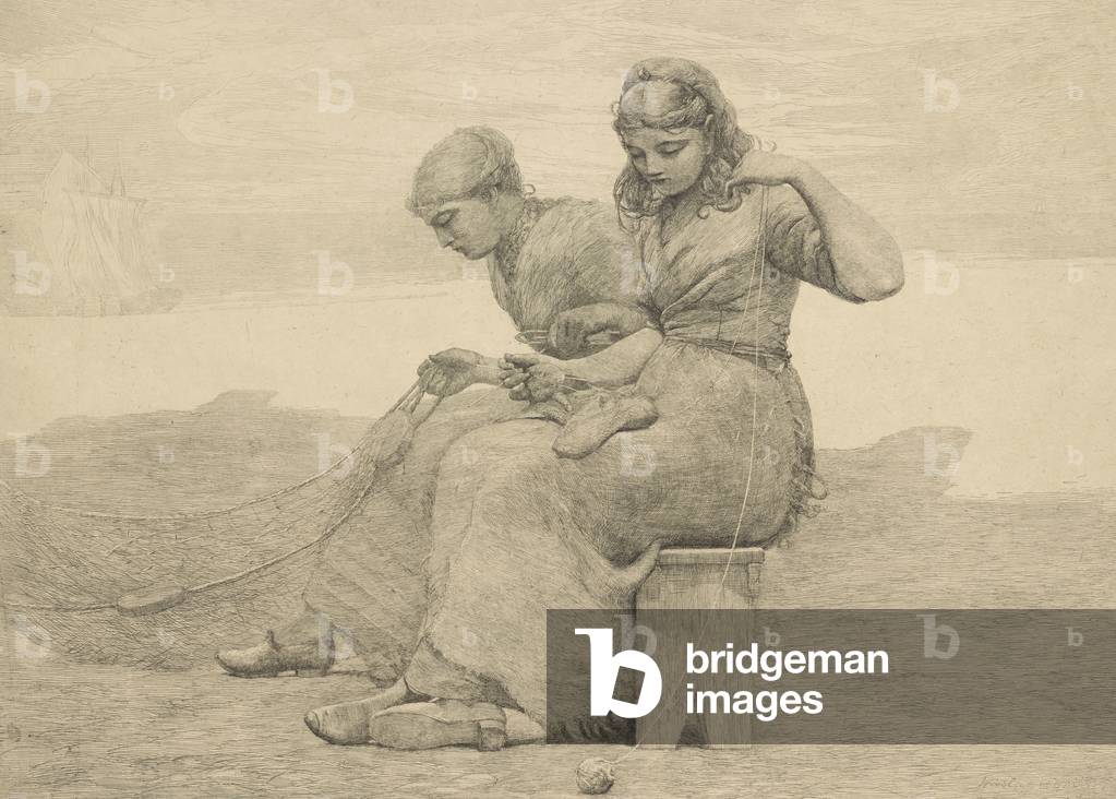 Rendendo le lacrime, 1888, probabilmente stampato c.1940 (incisione)