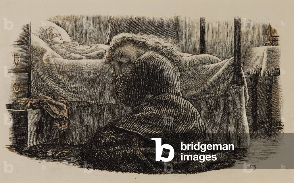 La morte del bambino più giovane, c. 1865 (inchiostro su carta)