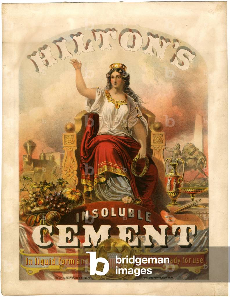 Immagine di Stampa "Cemento insolubile di Hilton" di Major and Knapp Sarony, b/w