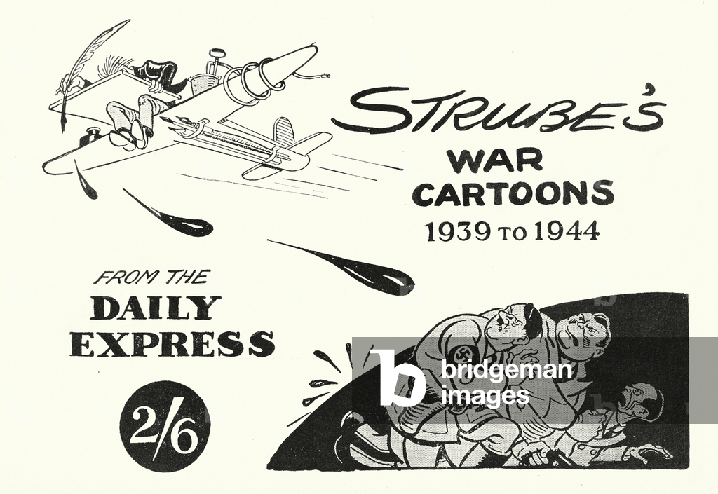 Immagine di Stampa "Vignetta Strube WW2 (litografia)" 1901 di Sidney Strube