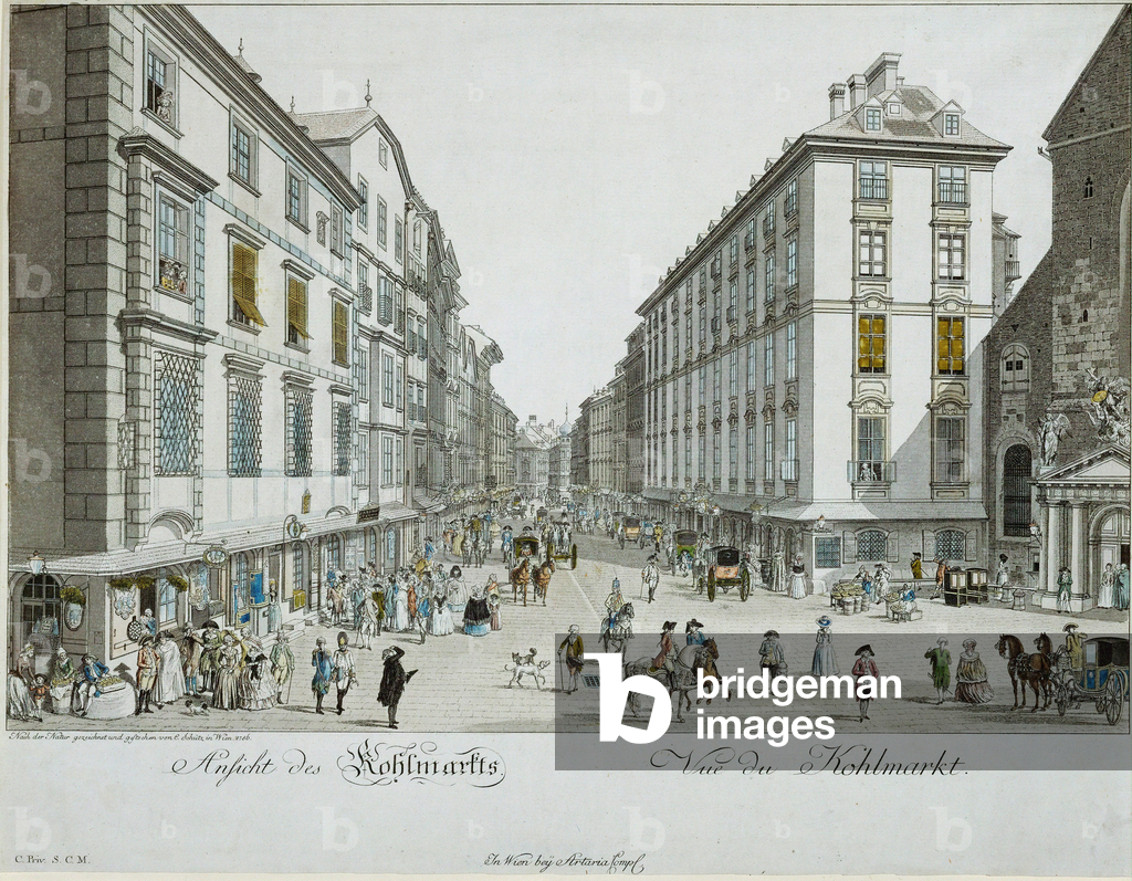 Der Kohlmarkt (engraving)