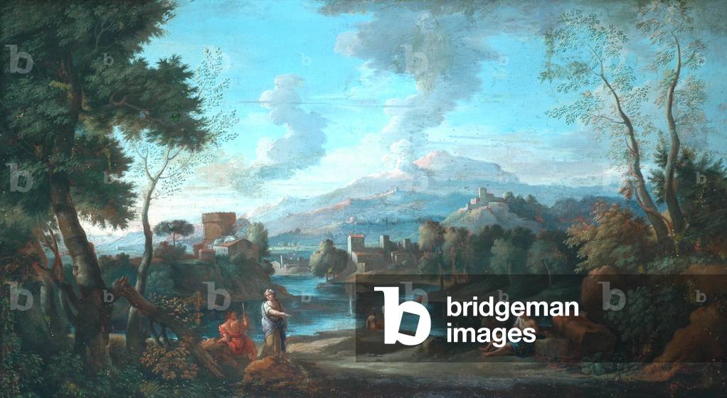 Classico Paesaggio, Orizzante (olio su tela)