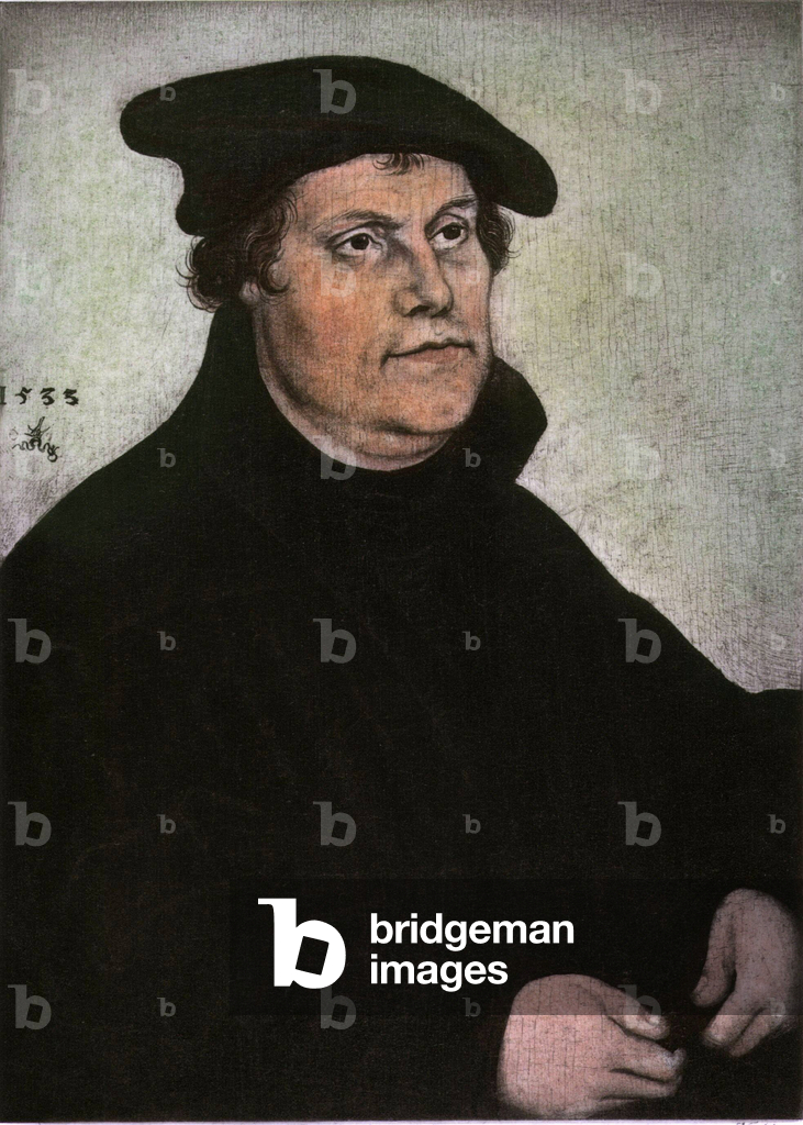 Martin Luther (copper plate print)
