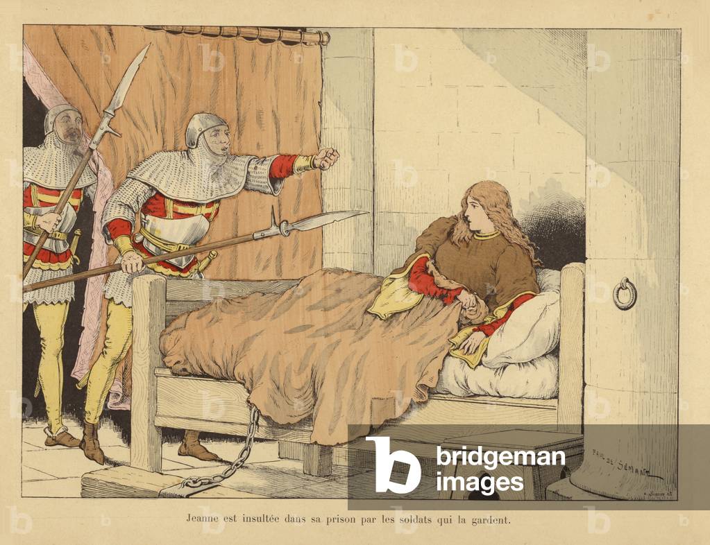 Joan of Arc (colour litho)