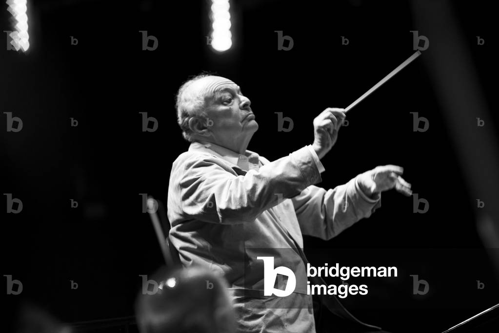"Lorin Maazel" di Marion Kalter, b/w