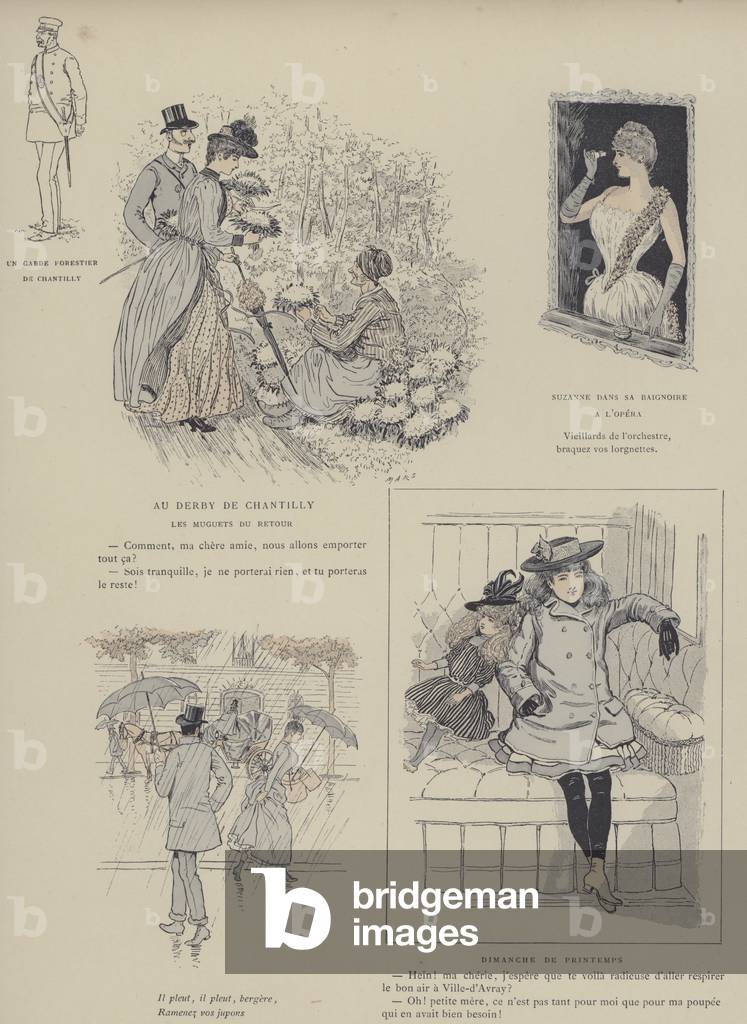 Illustrazione per Paris Brillant (color lito)