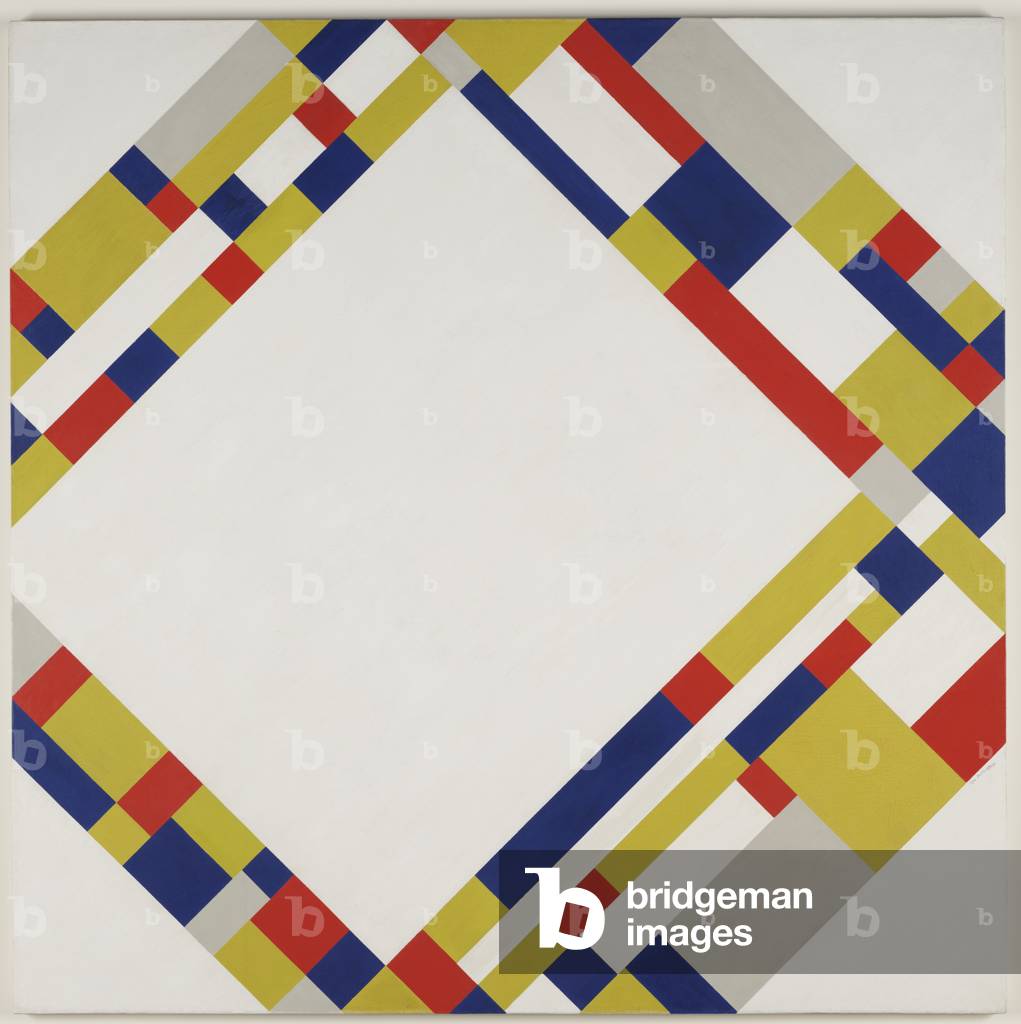 Open Diamond, 1953 (olio su tela montata su tavola)