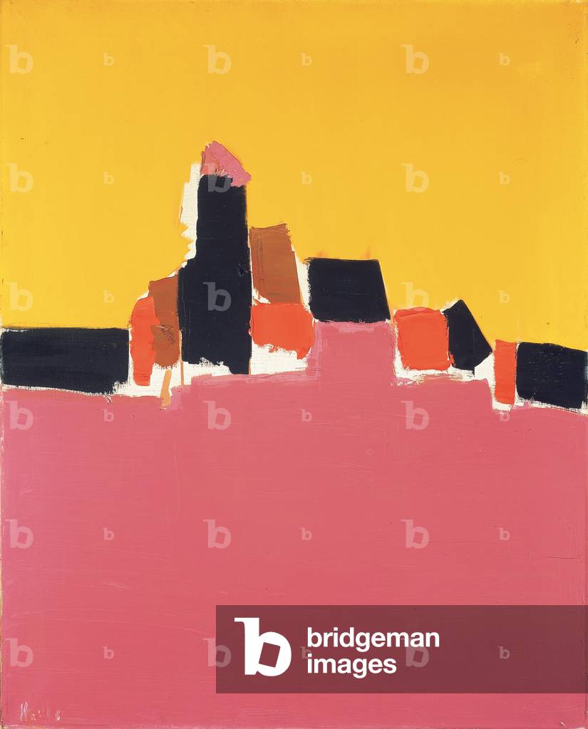 Syrakus, 1954 (öl auf leinwand)