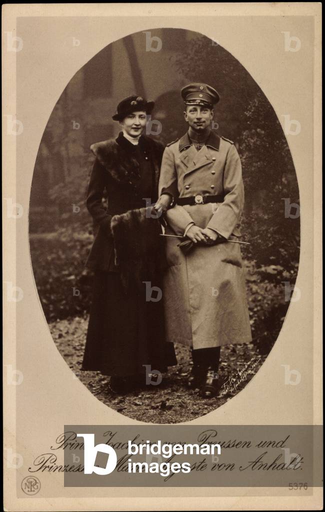 Immagine di Fotografia "Principe Gioacchino di Prussia" di German Photographer, b/w