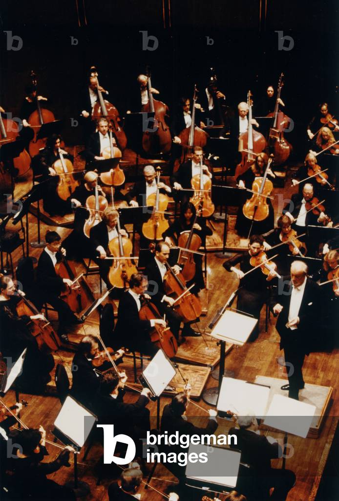 Image of Photography depicting Masur Kurt conducting New by Toby Wales