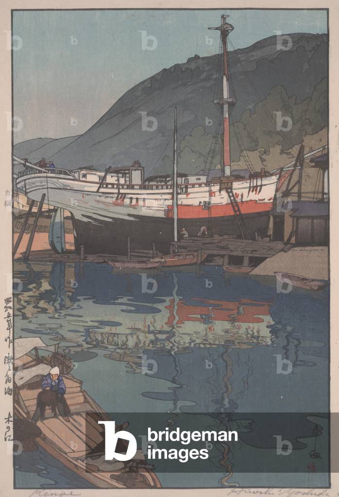 Image de Estampe représentant Kinoe, 1930 par Hiroshi Yoshida