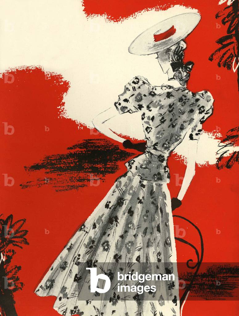 Bild von Druck "Damenmode 1930er Jahre" 1930