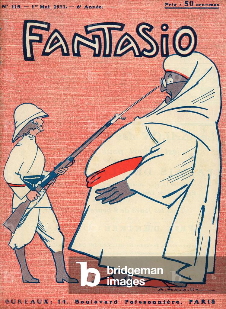 Colonizzazione francese, 1911 (incisione)