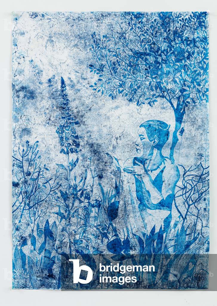 Pomeriggio del Fauno, 2020 (monoprint)